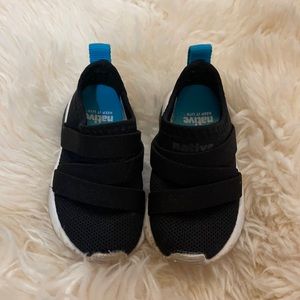 Native Shoes Phoenix Child in Jiffy Black, size us toddler 7